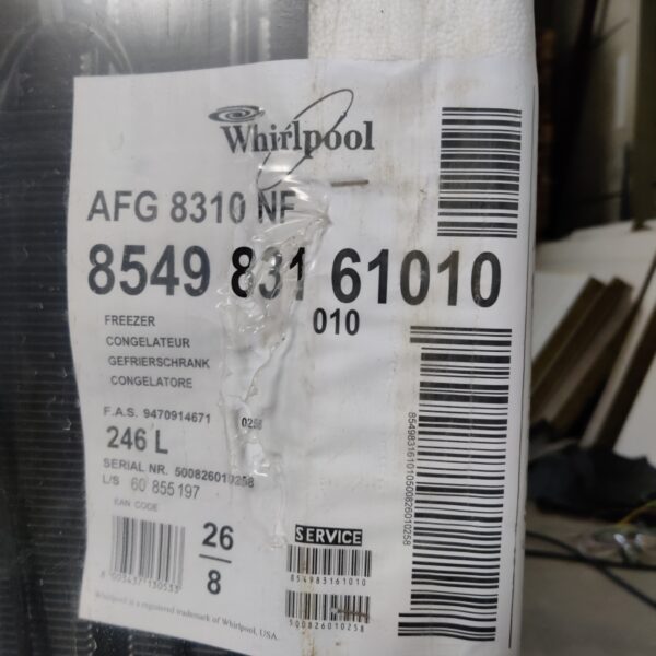 Whirlpool AFG 8310 NF tiedot