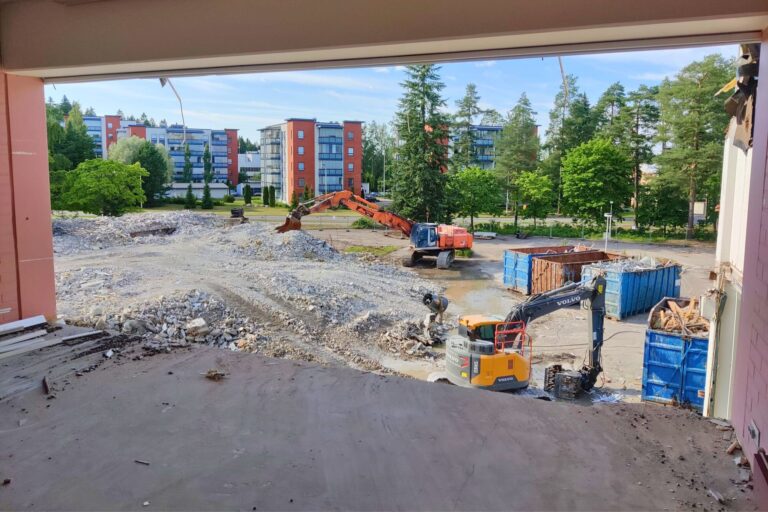Betonin ja purkujätteen uusi elämä