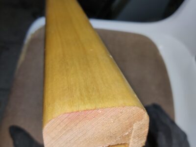 Lakattua mänty kaidepuuta 24 metriä