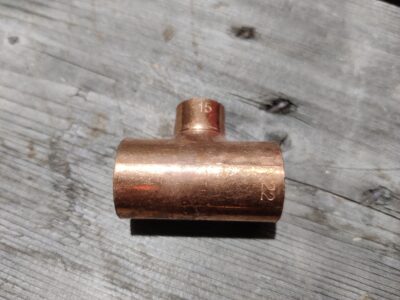 Kapillaari t-yhde 22x15