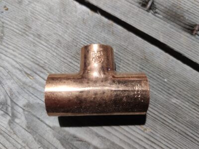 Kapillaari t-yhde 22x18x22