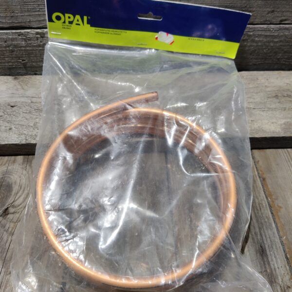 Kupariputki hehkutettu 10mm 2m Opal