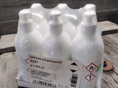 Erisan käsihuuhde 6 x 500 ml
