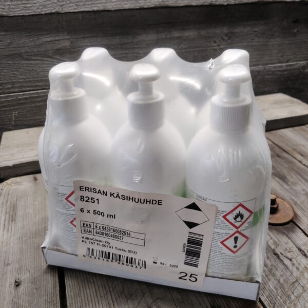 Erisan käsihuuhde 500 ml x 6