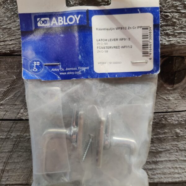 Ikkunan kääntösuljin Abloy WF91 kromattu sinkki