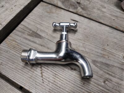 Pallolaskuhana 1/2" retro kromattu