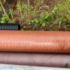 Viemärin muhviputki Meltex, NAL, SN8, Ø160x6000 mm