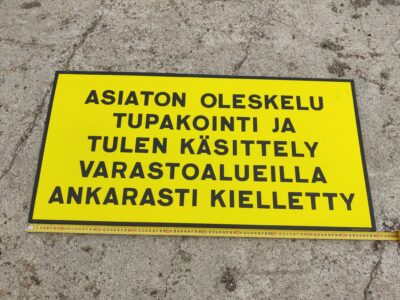 Opastekyltti 100x50cm